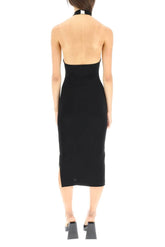 'ABILE' COMPACT KNIT MIDI DRESS